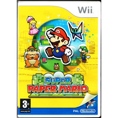 SUPER PAPER MARIO WII