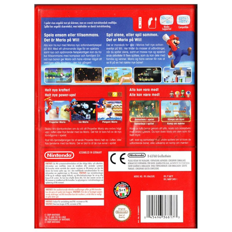 NEW SUPER MARIO BROS WII