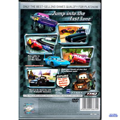 DISNEY PIXAR CARS PS2