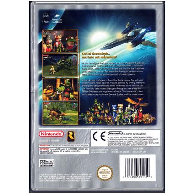 STARFOX ADVENTURES GAMECUBE PLAYERS CHOICE