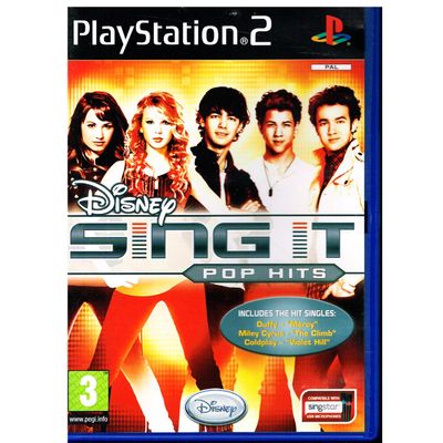 DISNEY SING IT POP HITS PS2