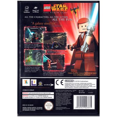 LEGO STAR WARS THE VIDEOGAME GAMECUBE