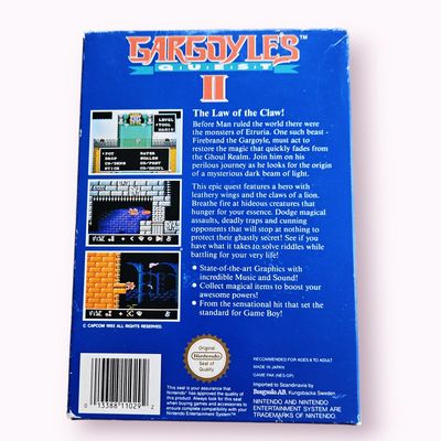 GARGOYLES QUEST II NES SCN