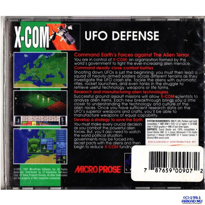 X-COM UFO DEFENCE PC