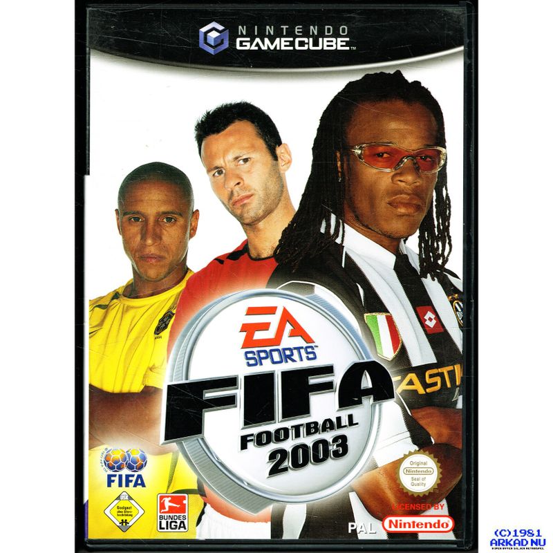 FIFA FOOTBALL 2003 GAMECUBE TYSK UTGÅVA