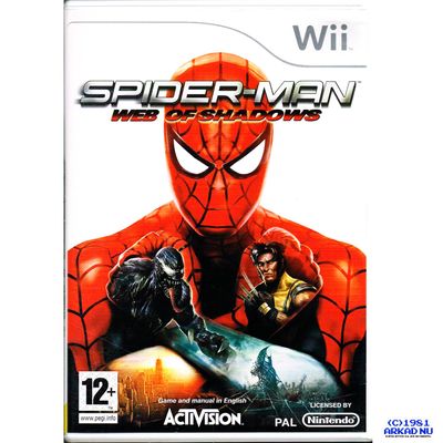 SPIDER-MAN WEB OF SHADOWS WII