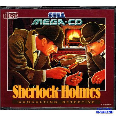 SHERLOCK HOLMES CONSULTING DETECTIVE MEGA-CD