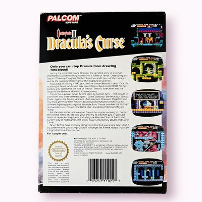 CASTLEVANIA III DRACULAS CURSE NES SCN