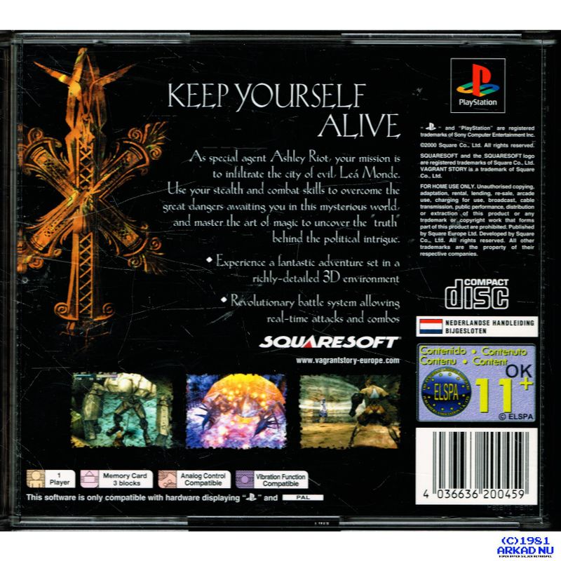 VAGRANT STORY PS1