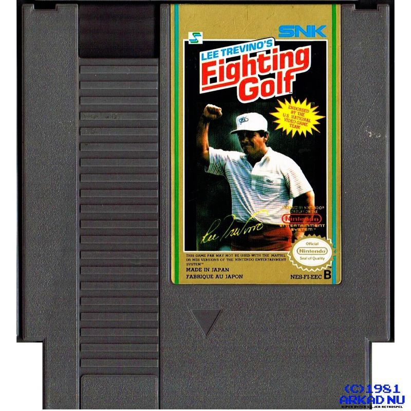 LEE TREVINOS FIGHTING GOLF NES SCN