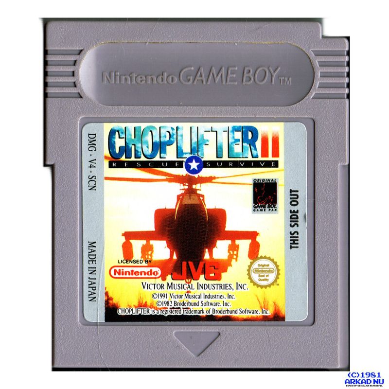 CHOPLIFTER II GAMEBOY SCN