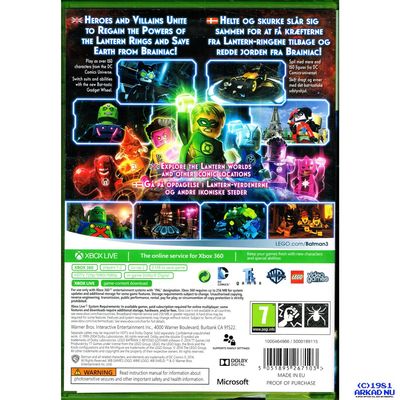 LEGO BATMAN 3 BEYOND GOTHAM XBOX 360