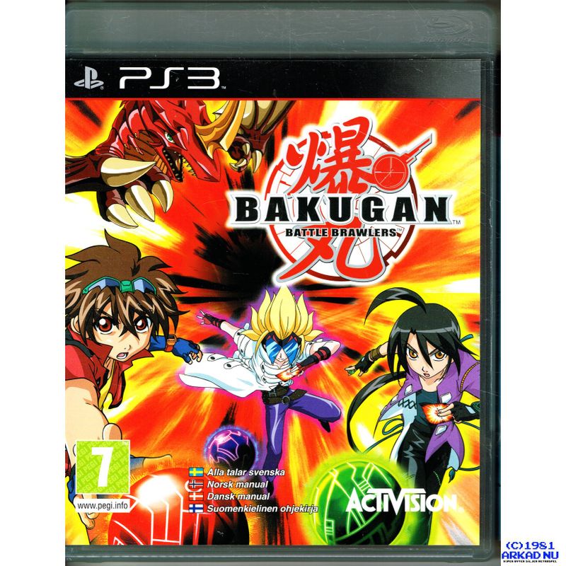 BAKUGAN BATTLE BRAWLERS PS3