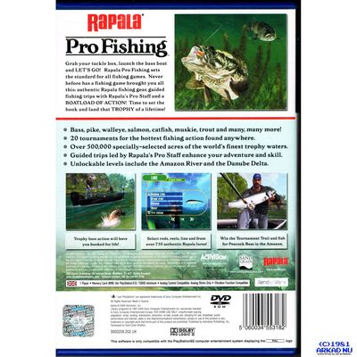 RAPALA PRO FISHING PS2