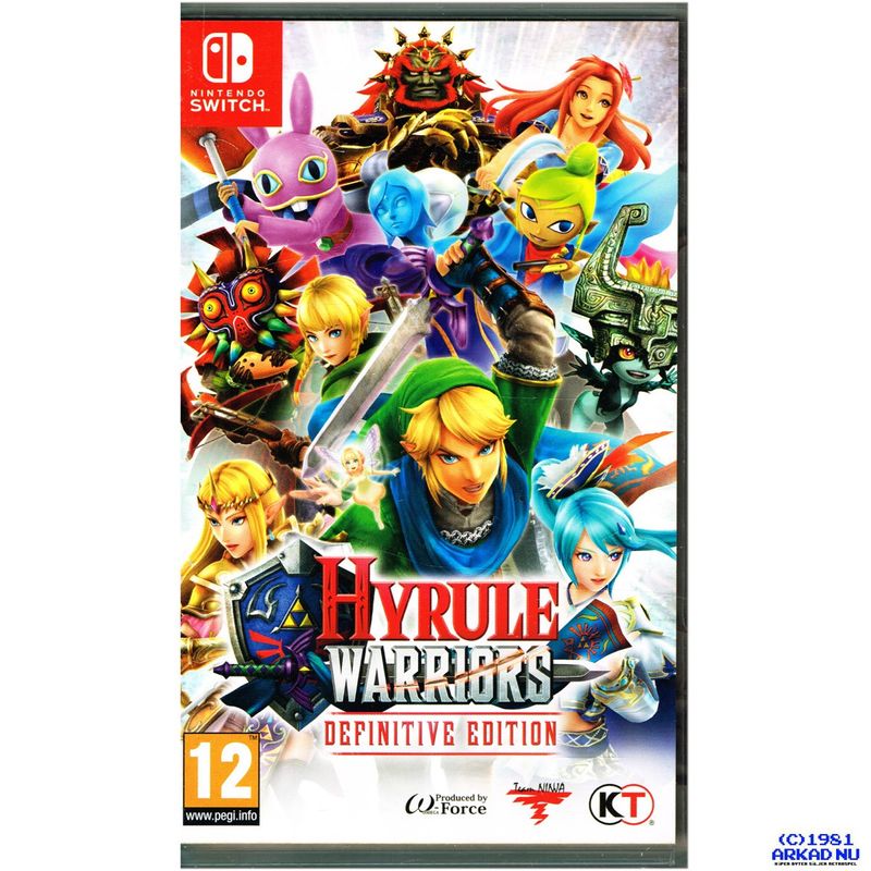 HYRULE WARRIORS DEINITIVE EDITION SWITCH