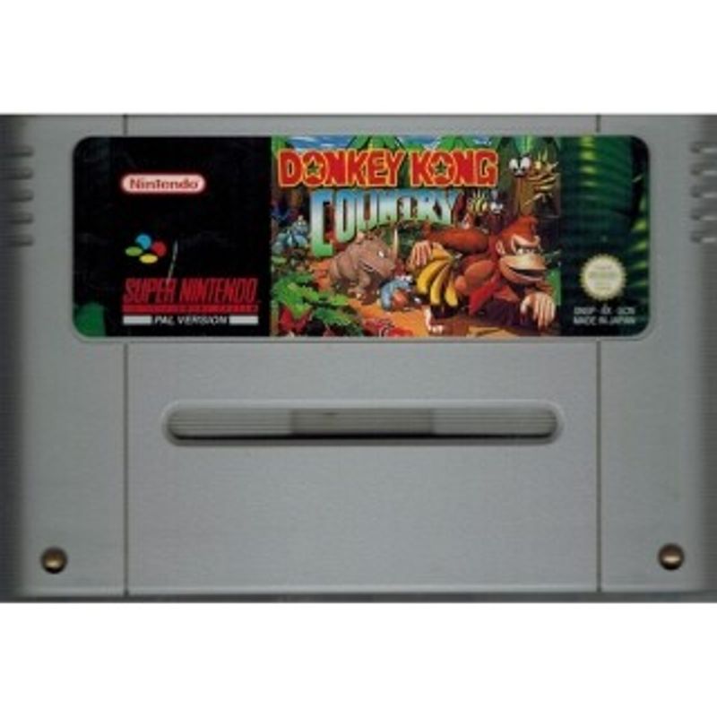 DONKEY KONG COUNTRY SNES SCN