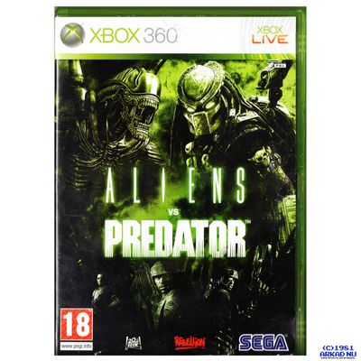 ALIENS VS PREDATOR XBOX 360