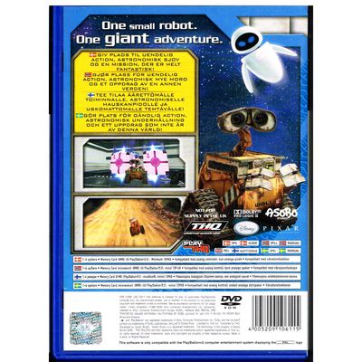 DISNEY PIXAR WALL-E PS2