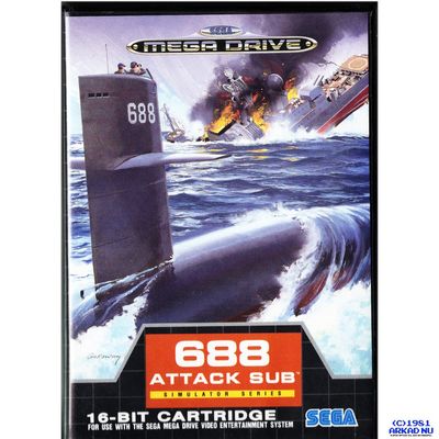 688 ATTACK SUB MEGADRIVE