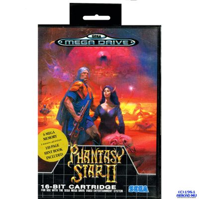 PHANTASY STAR II MEGADRIVE