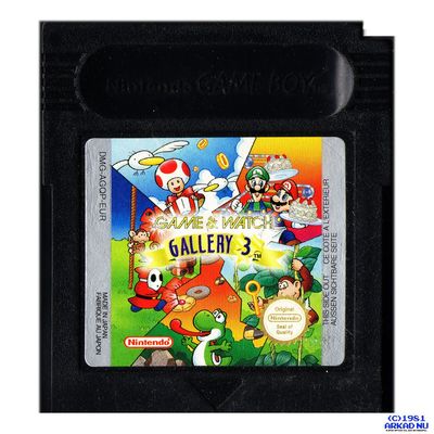 GAME & WATCH GALLERY 3 GAMEBOY COLOR