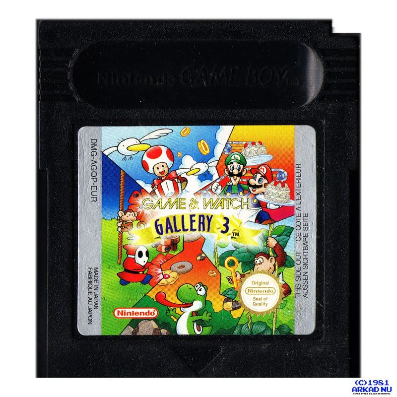 GAME & WATCH GALLERY 3 GAMEBOY COLOR