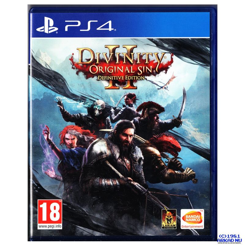 DIVINITY II ORIGINAL SIN DEFINITIVE EDITION PS4