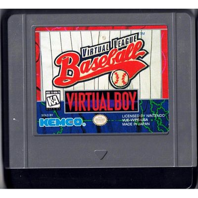 VIRTUAL LEAGUE BASEBALL VIRTUAL BOY