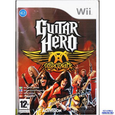 GUITAR HERO AEROSMITH WII