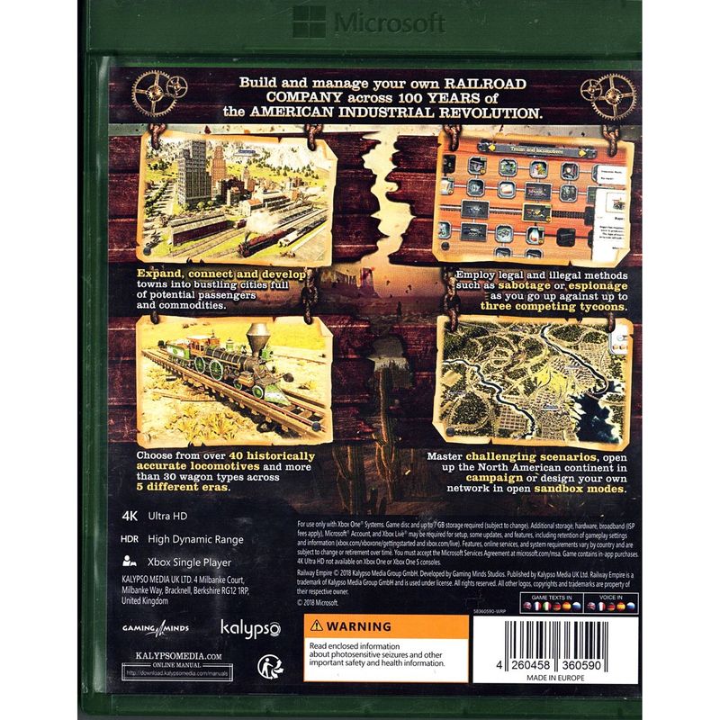 RAILWAY EMPIRE XBOX ONE