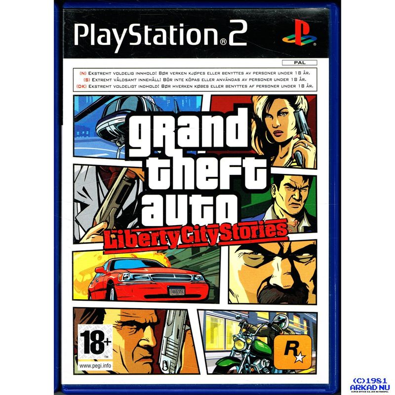 GRAND THEFT AUTO LIBERTY CITY STORIES PS2