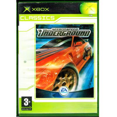 NEED FOR SPEED UNDERGROUND XBOX