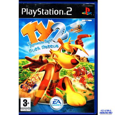 TY THE TASMANIAN TIGER 2 BUSH RESCUE PS2