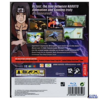 NARUTO ULTIMATE NINJA STORM COLLECTORS EDITION PS3