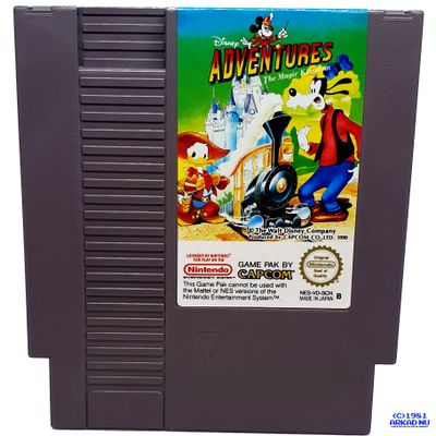 DISNEY ADVENTURE IN THE MAGIC KINGDOM NES SCN