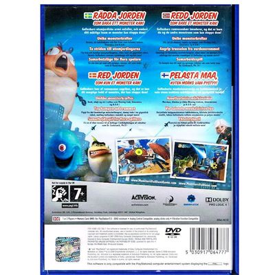 MONSTERS VS ALIENS PS2