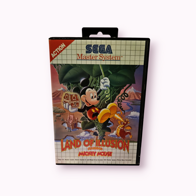 LAND OF ILLUSION STARRING MICKEY MOUSE MASTERSYSTEM
