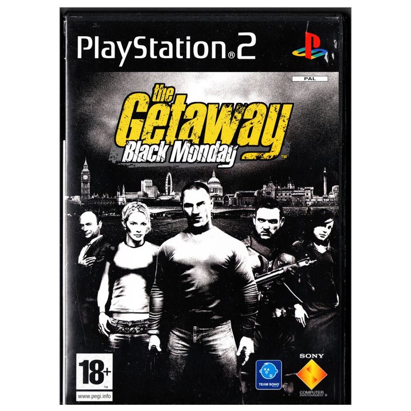 THE GETAWAY BLACK MONDAY PS2