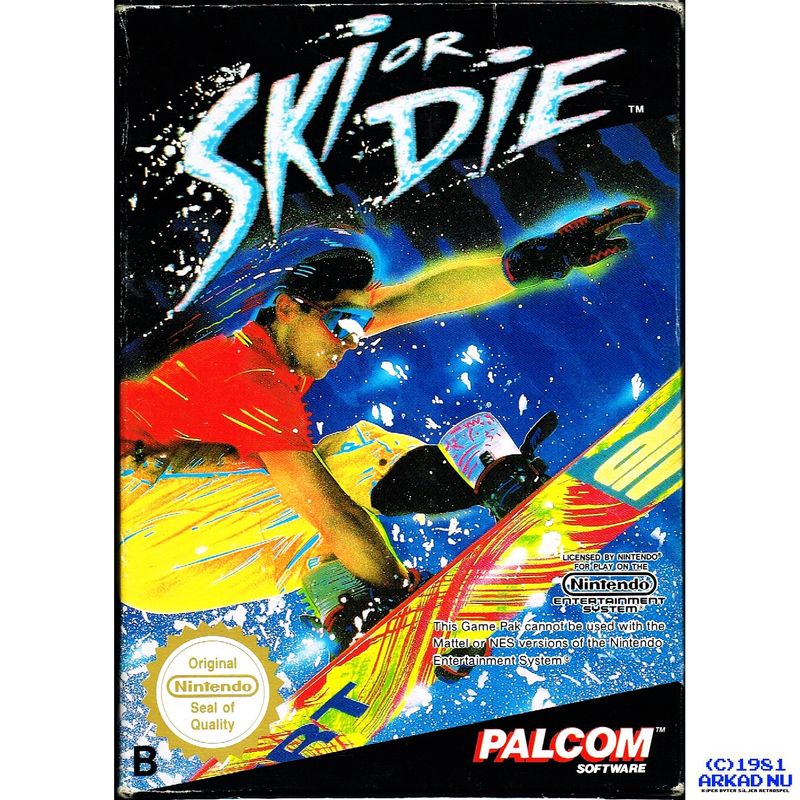 SKI OR DIE NES NOE