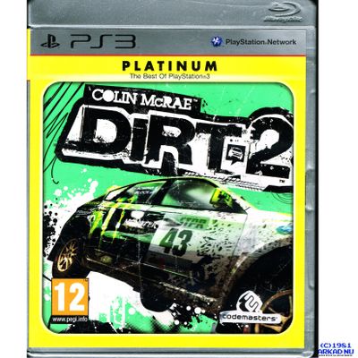 COLIN MCRAE DIRT 2 PS3