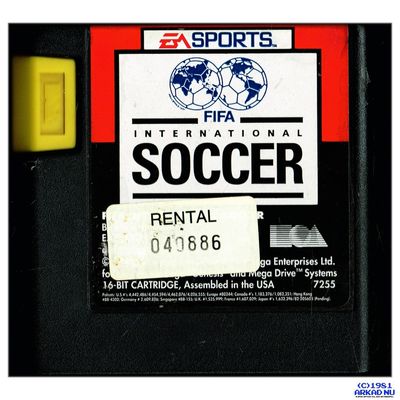 FIFA INTERNATIONAL SOCCER MEGADRIVE
