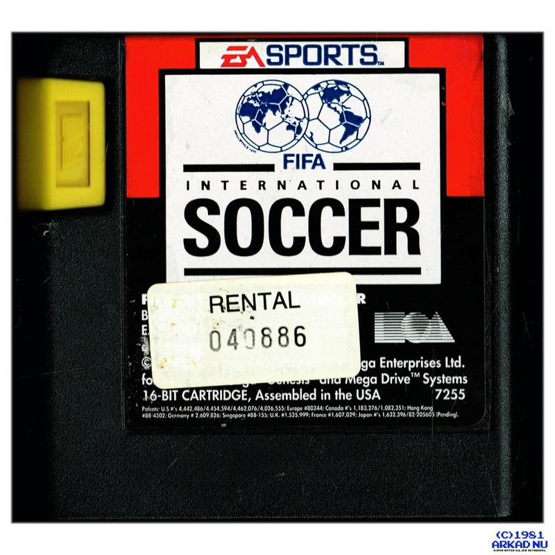 FIFA INTERNATIONAL SOCCER MEGADRIVE