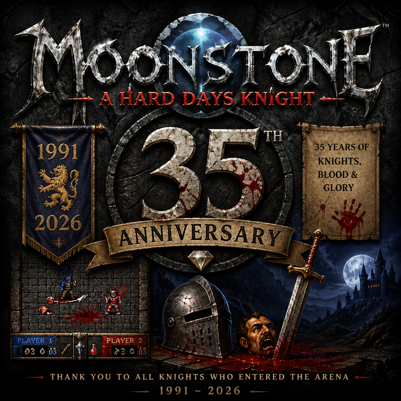 Moonstone: A Hard Days Knight (1991) – 35th Anniversary Tribute | Amiga Classic