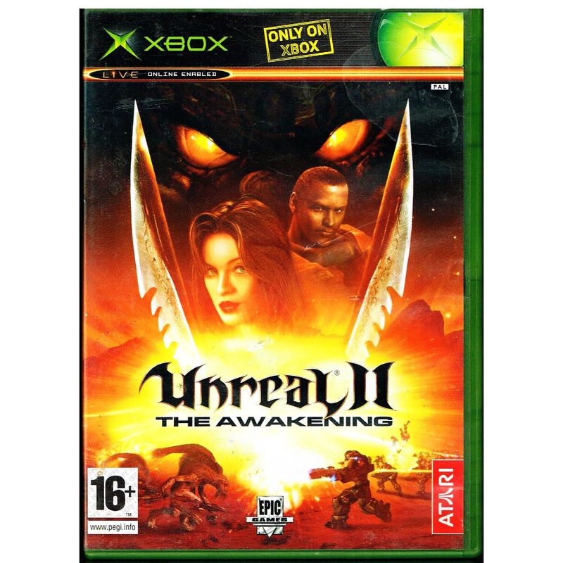 UNREAL II THE AWAKENING XBOX