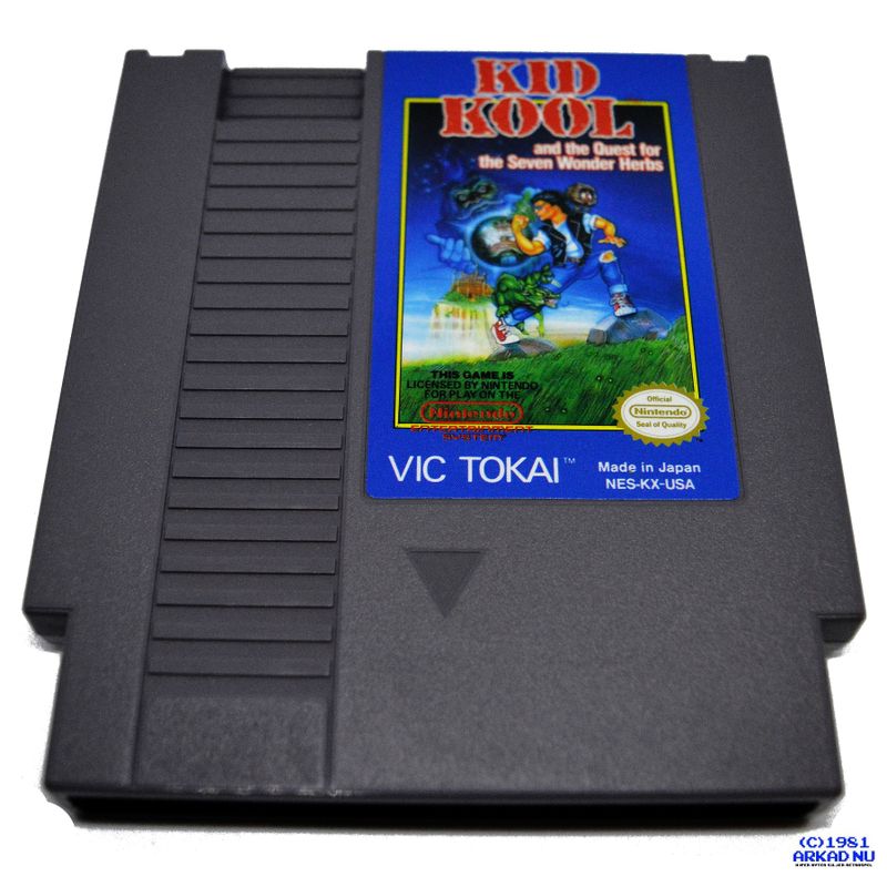 KID KOOL AND THE QUEST FOR THE SEVEN WONDER HERBS NES REV-A USA