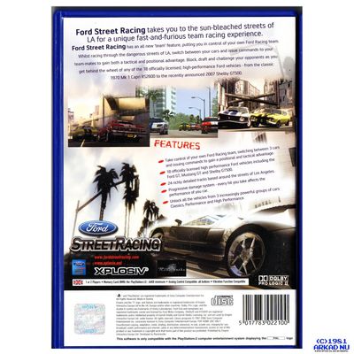 FORD STREET RACING PS2