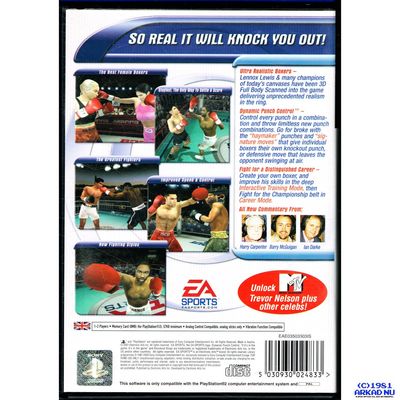 KNOCKOUT KINGS 2001 PS2