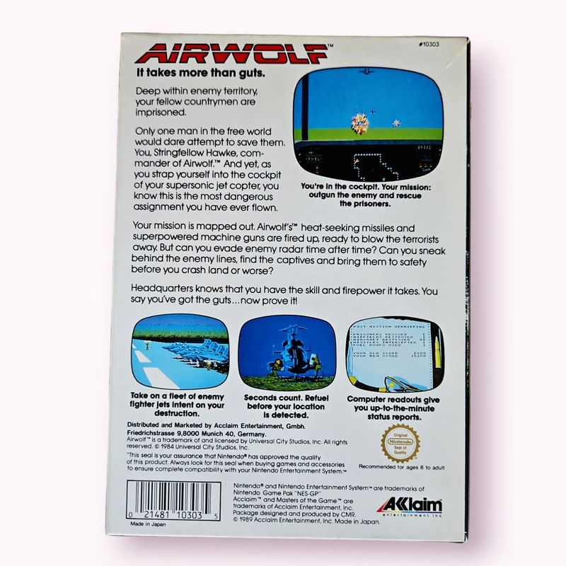 AIRWOLF NES