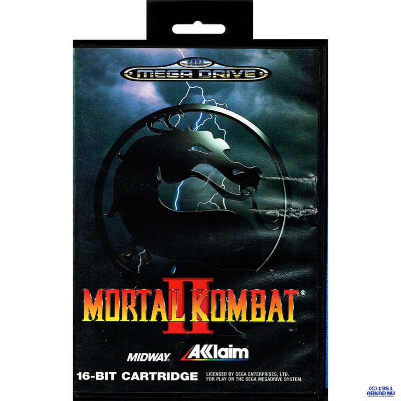 MORTAL KOMBAT II MEGADRIVE