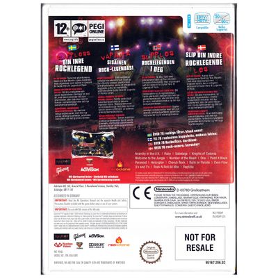 GUITAR HERO III LEGENDS OF ROCK WII